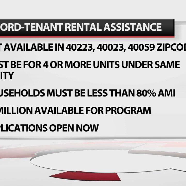 Louisville landlords now able to apply for rental assistance for tenants